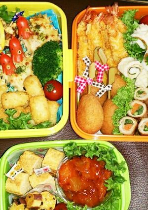 2014年＊小学校＊運動会のお弁当＊-レシピのメイン写真