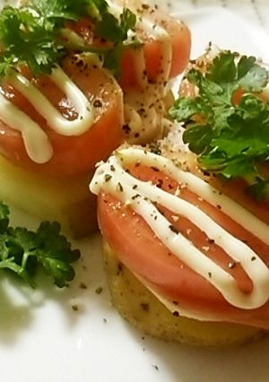 ツナとトマトのポテベジ♪-レシピのメイン写真