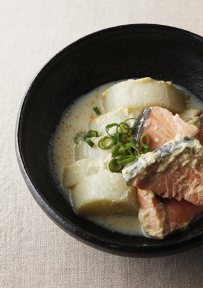 さけと大根の豆乳煮-レシピのメイン写真