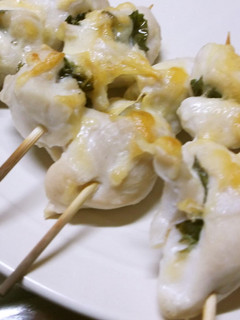 ささみの大葉巻き焼き鳥★-レシピのメイン写真