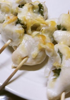 ささみの大葉巻き焼き鳥★-レシピのメイン写真