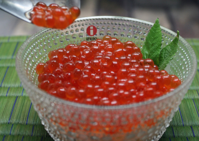 自家製いくら醤油に！生筋子 約500g入 自家製いくら醤油に！生筋子 約500g入（手作り筋子といくらの