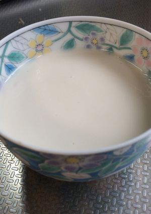 ゆる粕ミルク 茶碗一杯分-レシピのメイン写真