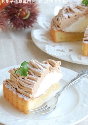 秋の味♪モンブランタルト-レシピのメイン写真