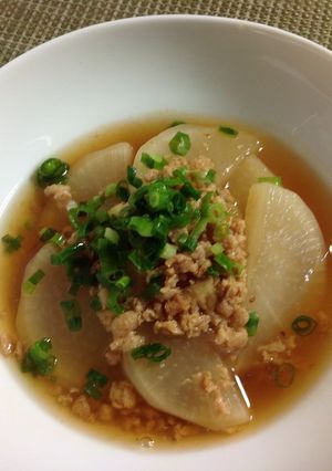 【惣菜】ほっくり、大根のそぼろ餡かけ-レシピのメイン写真