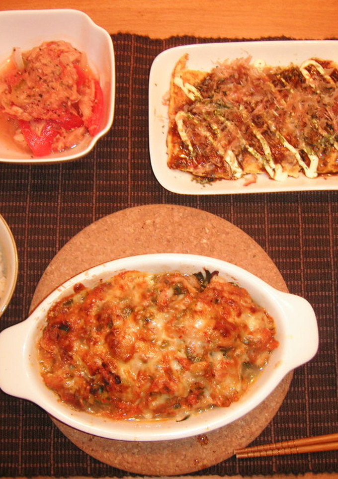 お好み焼き風たまご焼き-レシピのメイン写真