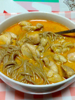 タイカレー赤蕎麦-レシピのメイン写真