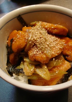鶏ムネのうまい丼-レシピのメイン写真