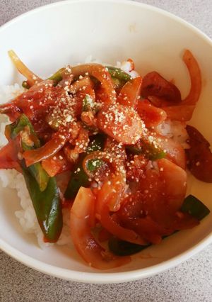 早うま！ナポリタン丼～どんぶり委員長より-レシピのメイン写真