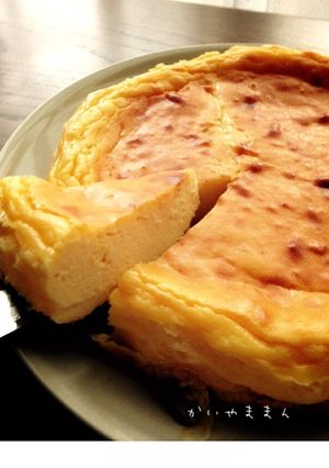 チーズ好きのダブルチーズケーキ-レシピのメイン写真