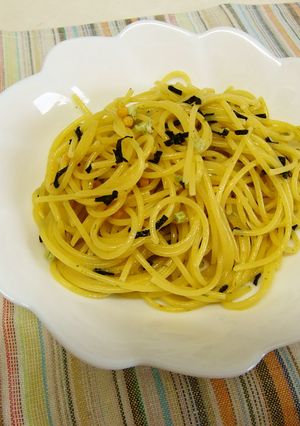 わさび茶漬け風味のワンポットパスタ-レシピのメイン写真