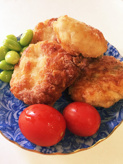 ヘルシー☆鶏胸と枝豆の唐揚げ-レシピのメイン写真