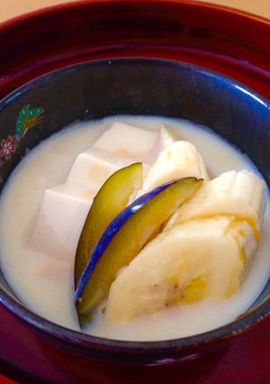 豆腐とバナナとソイッシュの和デザート-レシピのメイン写真