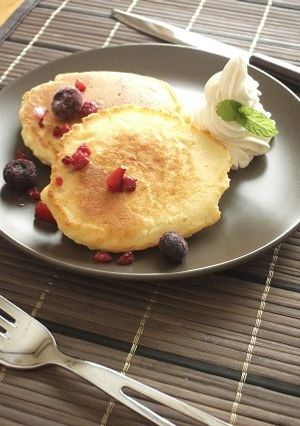 カフェ風♪しっとり✿おからのパンケーキ-レシピのメイン写真