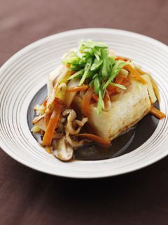 豆腐ステーキ 和風野菜ソース-レシピのメイン写真