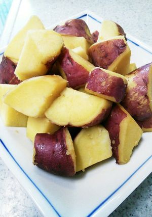 フライパンで簡単！さつまいもの煮物☆-レシピのメイン写真