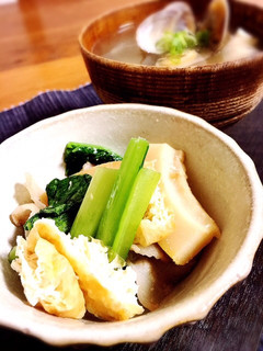 シャキシャキ小松菜の煮浸し-レシピのメイン写真