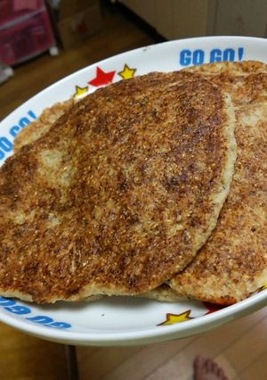 糖質オフ　おからおおばこチーズナン-レシピのメイン写真
