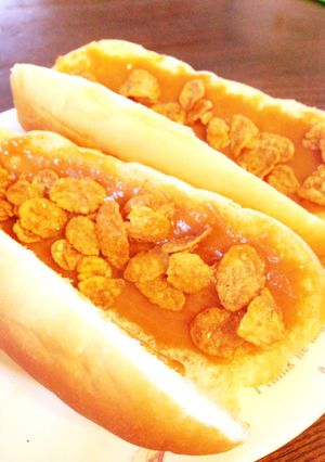 大好きな味！サクうま☆きな粉コッペ-レシピのメイン写真
