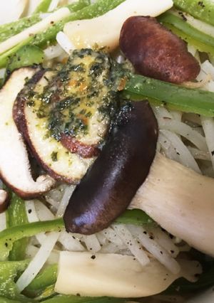 時短!節約!レンジでガーリック醤油もやし-レシピのメイン写真