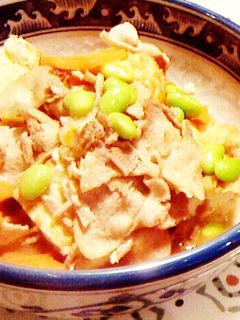 厚揚げと豚肉の煮物-レシピのメイン写真