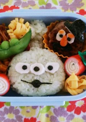 園児キャラ弁☆トイストーリー-レシピのメイン写真