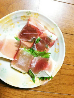 豆腐と青じその生ハム巻-レシピのメイン写真