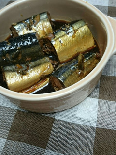圧力鍋で秋刀魚の甘露煮♪-レシピのメイン写真