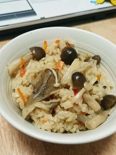 キノコご飯-レシピのメイン写真