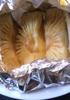 簡単☆しいたけホイルでバター焼き-レシピのメイン写真