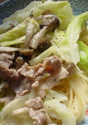 ■春キャベツのスープdeパスタ♪ミルク編-レシピのメイン写真