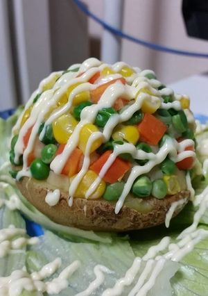 Wポテトのカラフルポテベジ！(・∀・)-レシピのメイン写真