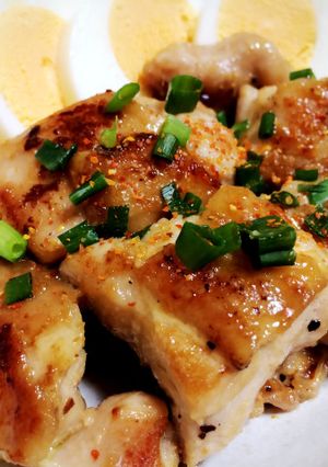 簡単♫しっかり味の鶏もも肉醤油マヨ焼き♬-レシピのメイン写真