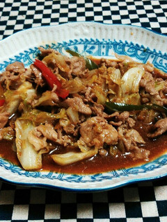 中華肉味噌野菜炒め-レシピのメイン写真