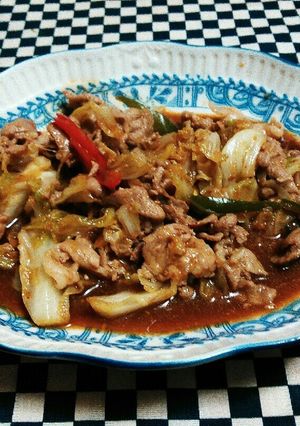中華肉味噌野菜炒め-レシピのメイン写真