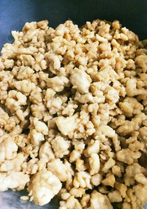 甘めの味付け♡鶏そぼろ-レシピのメイン写真