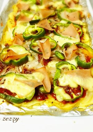 簡単!発酵不要!ポテト生地のピッツァ-レシピのメイン写真
