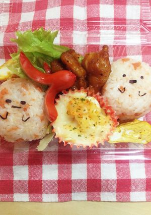 すみっこぐらしっぽいお弁当♪-レシピのメイン写真