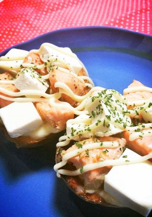 クリームチーズとサーモンのポテベジ♪-レシピのメイン写真