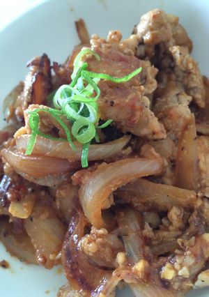 豚肉たまねぎのピリ辛みそ炒め-レシピのメイン写真