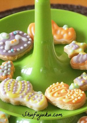 ハロウィンクッキー　ファンシーカラー-レシピのメイン写真