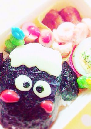 簡単キャラ弁・羊のショーン-レシピのメイン写真