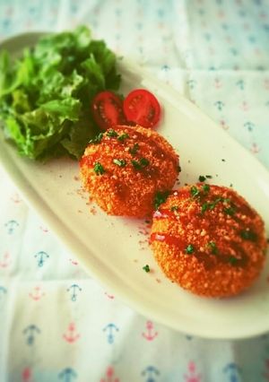 カレーコロッケ（揚げないシリーズ）-レシピのメイン写真