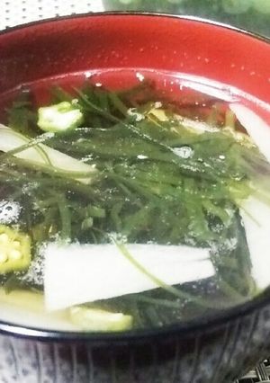 【乾物大量消費】切り昆布のお吸い物-レシピのメイン写真