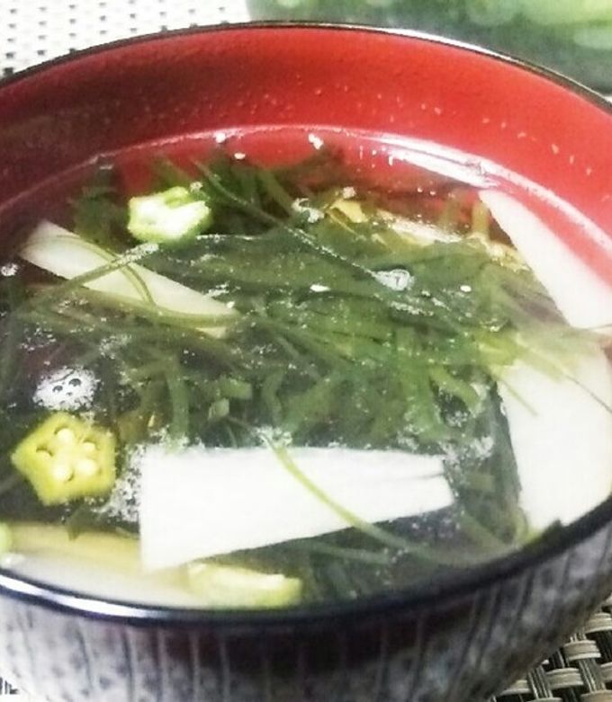 【乾物大量消費】切り昆布のお吸い物-レシピのメイン写真