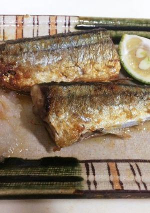 朝食、ランチにサンマの塩焼き♪-レシピのメイン写真