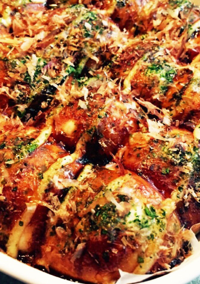 たこ焼き風ちぎりパン-レシピのメイン写真