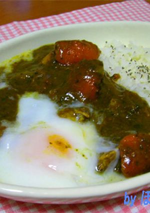 ヘルシー♪トマト&ホウレン草カレー-レシピのメイン写真
