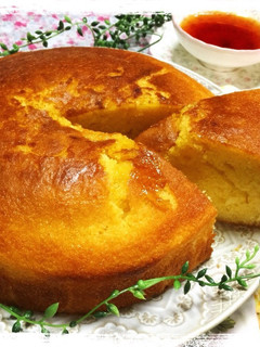 まぜるだけ☆簡単オレンジケーキ-レシピのメイン写真