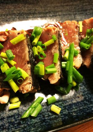 簡単おかず☆鰹の塩タタキ-レシピのメイン写真
